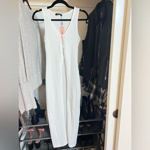 Micas White Cardigan